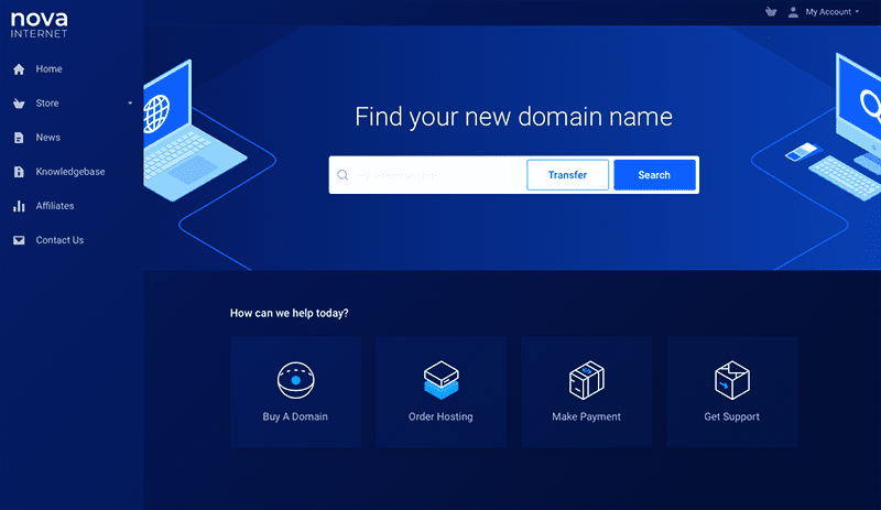 domain names search